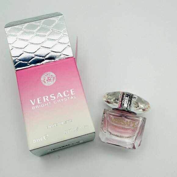 3745 VERSACE BRIGHT CRYSTAL NEW HIGH END DELUXE SAMPLE SIZE - Picture 1 of 3